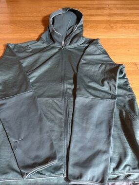 Columbia Women’s Sz 1X Dark Olive Full-Zip Hoodie NWOT